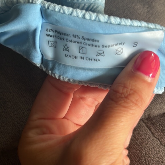 Shein Ruffle Tie Bikini - Picture 6 of 6